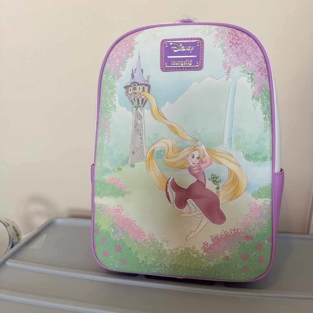 Rapunzel Loungefly large Backpack